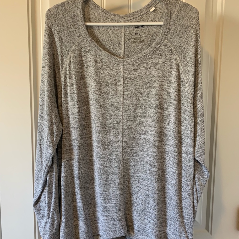 SONOMA // grey sweater